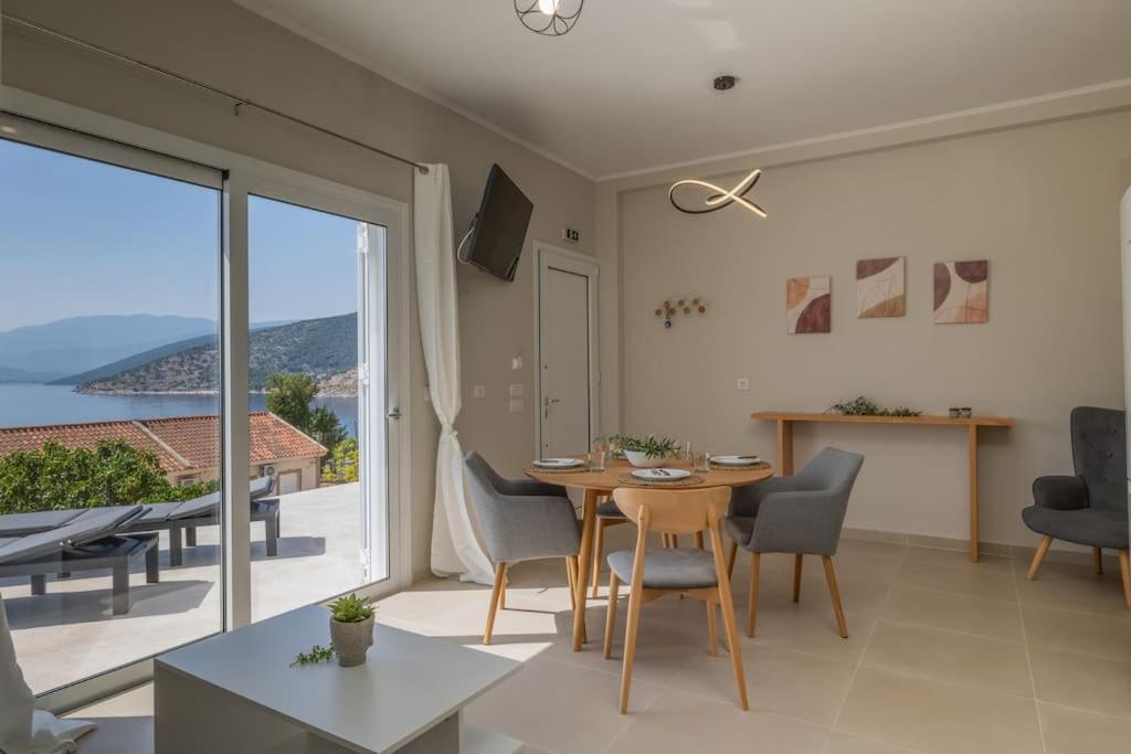 Maritina'S Apartments Amazing Sea View Agia Efimia Zewnętrze zdjęcie