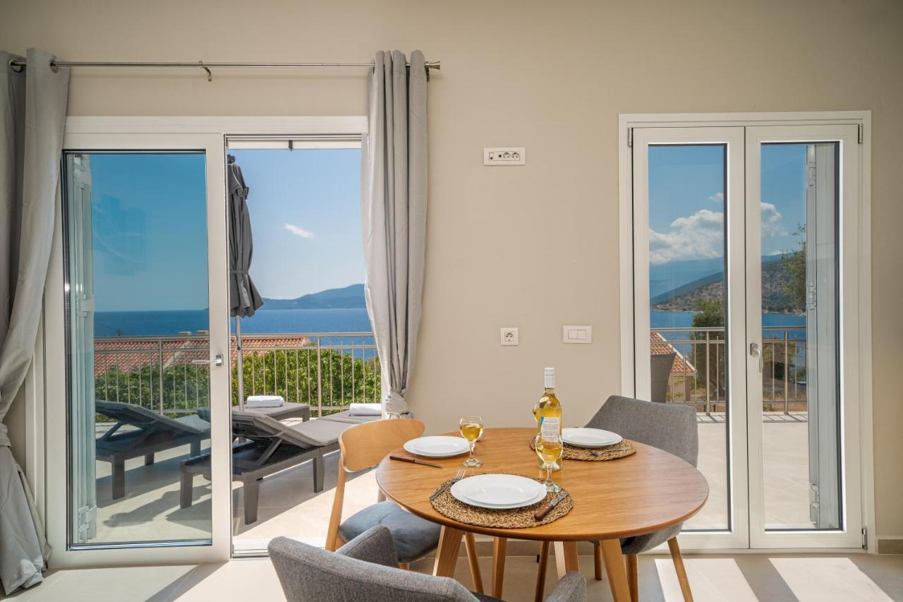 Maritina'S Apartments Amazing Sea View Agia Efimia Zewnętrze zdjęcie