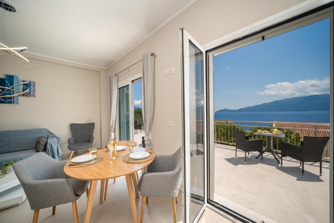 Maritina'S Apartments Amazing Sea View Agia Efimia Zewnętrze zdjęcie