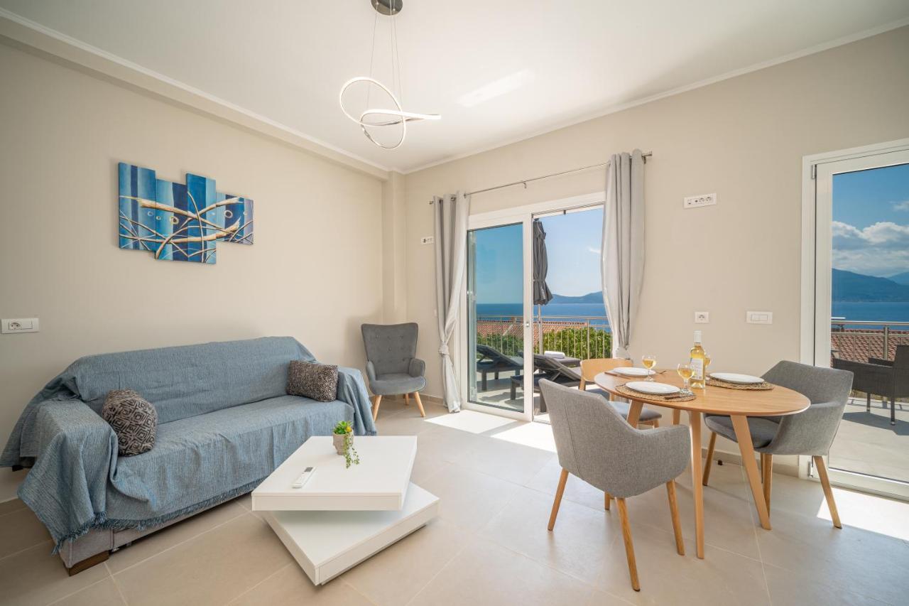 Maritina'S Apartments Amazing Sea View Agia Efimia Zewnętrze zdjęcie