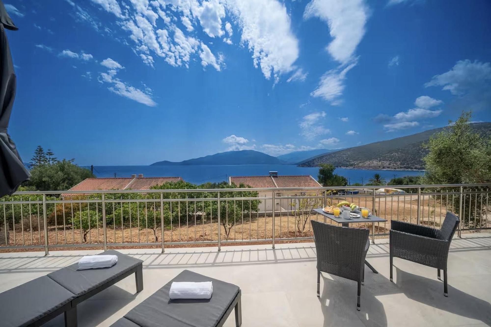 Maritina'S Apartments Amazing Sea View Agia Efimia Zewnętrze zdjęcie